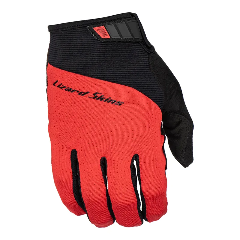 Lizard Skins Monitor Traverse Long Finger Gloves - Crimson Red-1